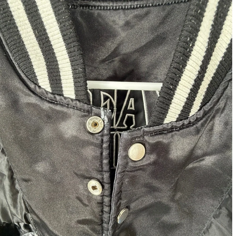 Hodgdon Classics Dead Presidents 1995 Double Sided Movie AOP Jacket Men's Size L